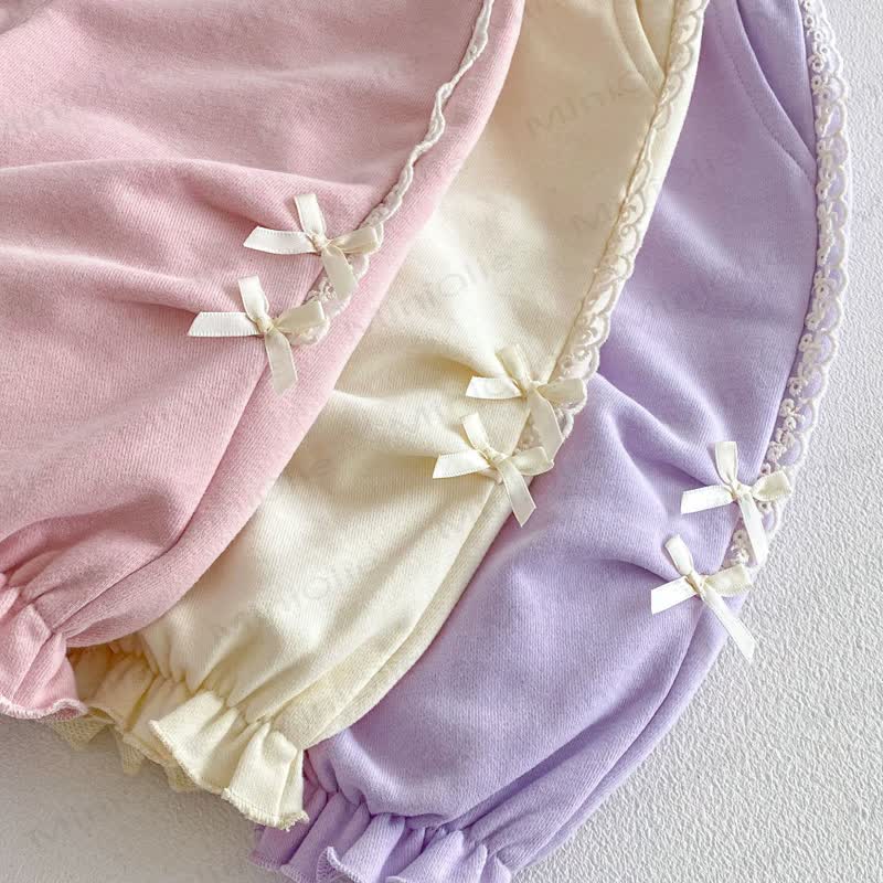 ベビー幼児女の子用ボウレースパンツ - image 11