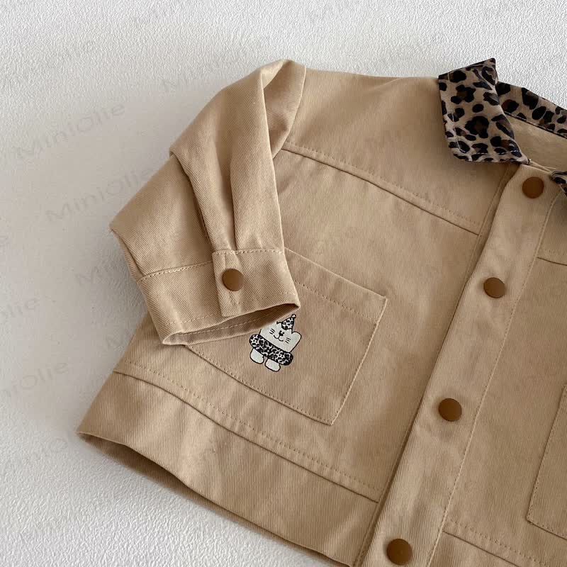 ベビーレオパードロンパース/ジャケット/オーバーオール - image 8