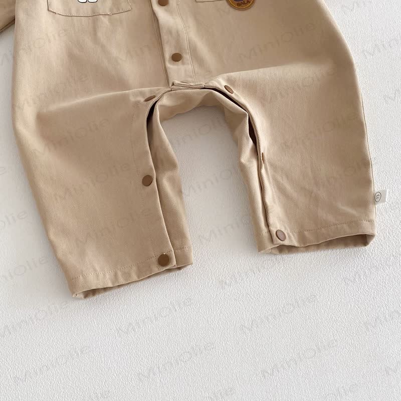 ベビーレオパードロンパース/ジャケット/オーバーオール - image 5