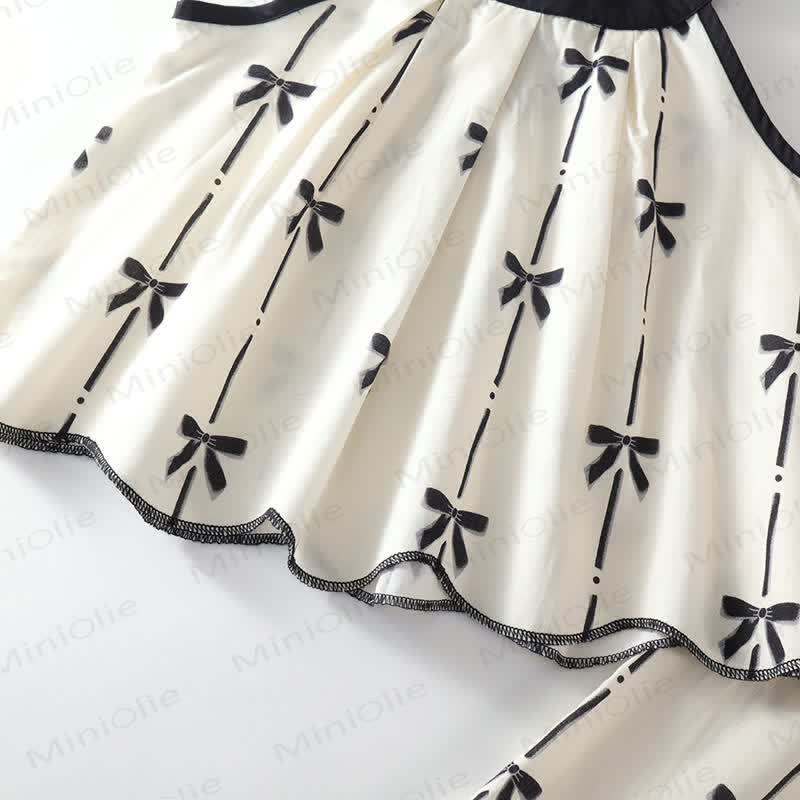 幼児用女の子用リボンストライプ2点セット - image 7