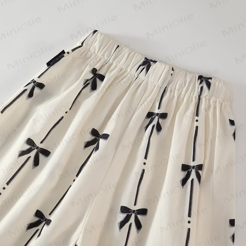 幼児用女の子用リボンストライプ2点セット - image 8