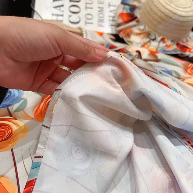 幼児用女の子用スウィートフラワーリボンノースリーブDress - image 5