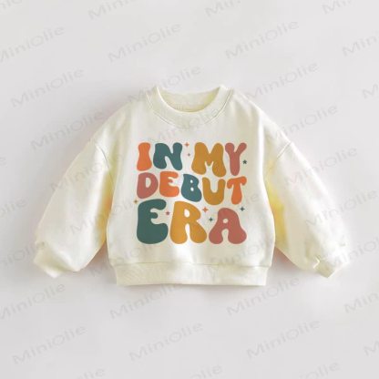 IN MY DEBUT ERAベビー 幼児用 クリーム スウェットシャツ - クリーム - 3～5歳 - image 1