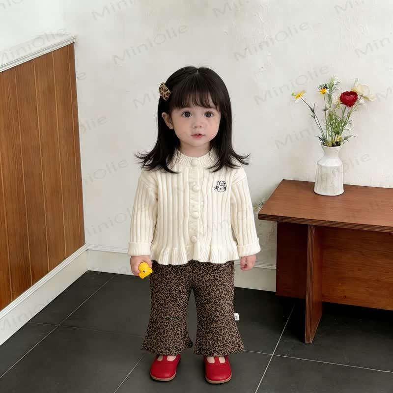 ベビー幼児女の子用ヒョウ柄パンツ - image 5