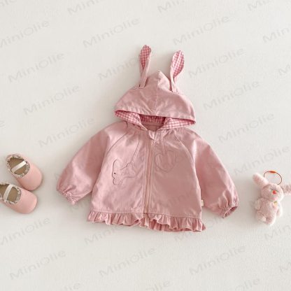 ベビー・幼児用うさぎ・アヒル柄アウター - ピンク - 3～5歳 - image 3