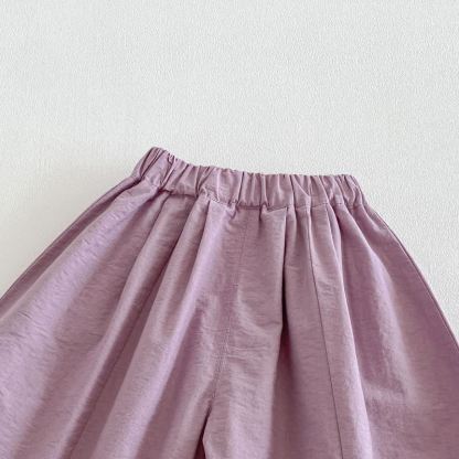ベビー幼児男の子用無地ゆったり夏パンツ - image 8
