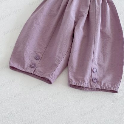 ベビー幼児男の子用無地ゆったり夏パンツ - image 9