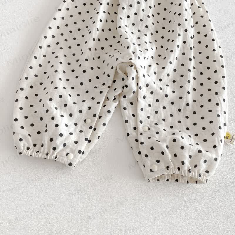 ベビー 幼児 女の子 ドット柄 オーバーオール/無地 トップス - image 11