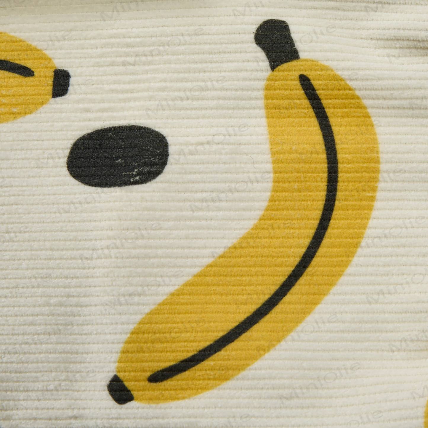 ベビー幼児用バナナ柄水玉コーデュロイパンツ - image 5