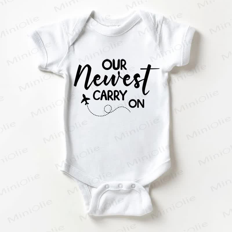 OUR NEWEST CARRY ONベビーホワイトボディスーツ - 白 - 18～24ヶ月 - image 1