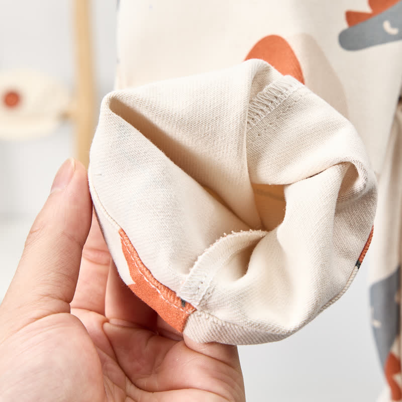 ベビー幼児用ホワイトアニマル織りオーバーオール - image 6