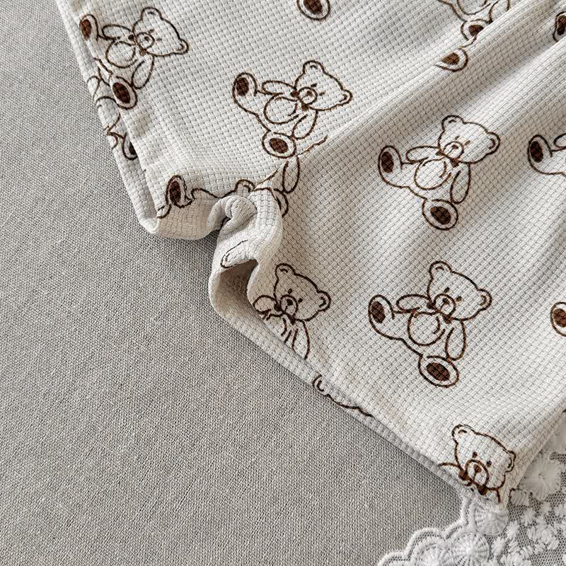 ベビーベアワッフルTシャツ＆ショーツ2点セット - image 8