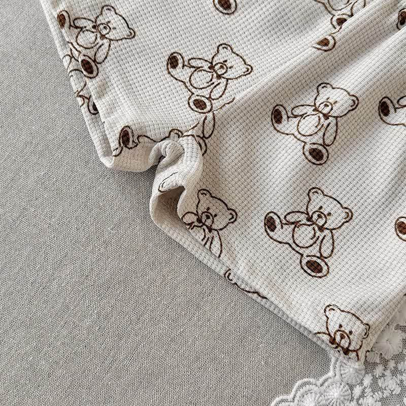 ベビーベアワッフルTシャツ＆ショーツ2点セット - image 8