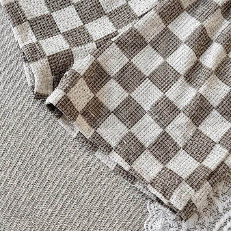 ベビーチェックワッフルTシャツ＆ショーツ2点セット - image 10