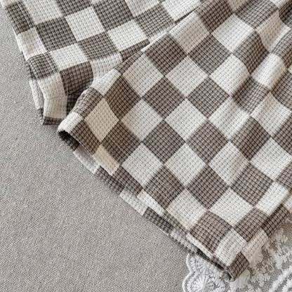 ベビーチェックワッフルTシャツ＆ショーツ2点セット - image 10