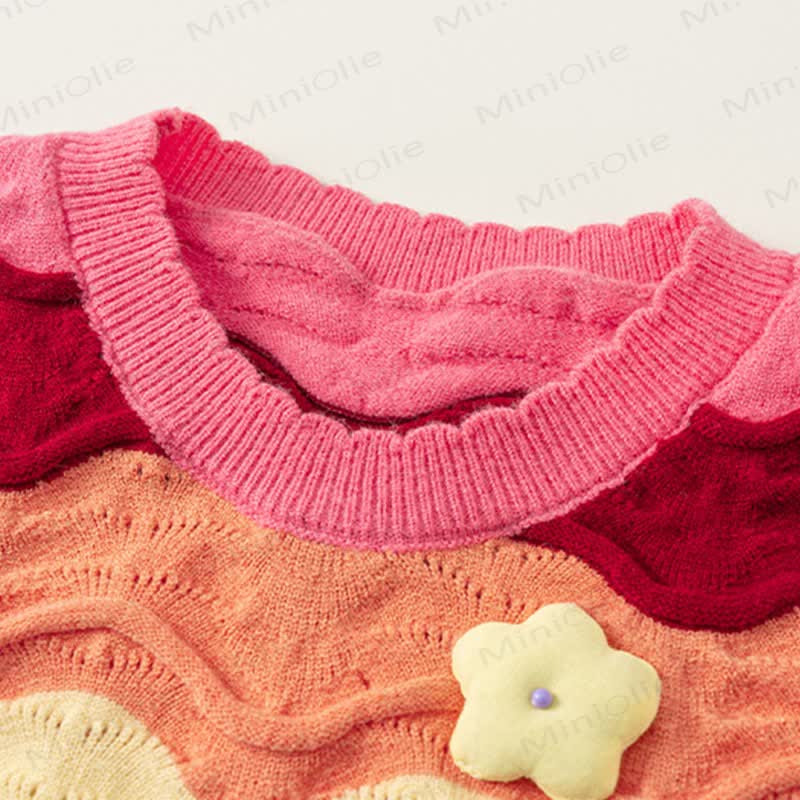 幼児用女の子用スターベスト/ホワイトシャツ/ブルージーンズ - image 4