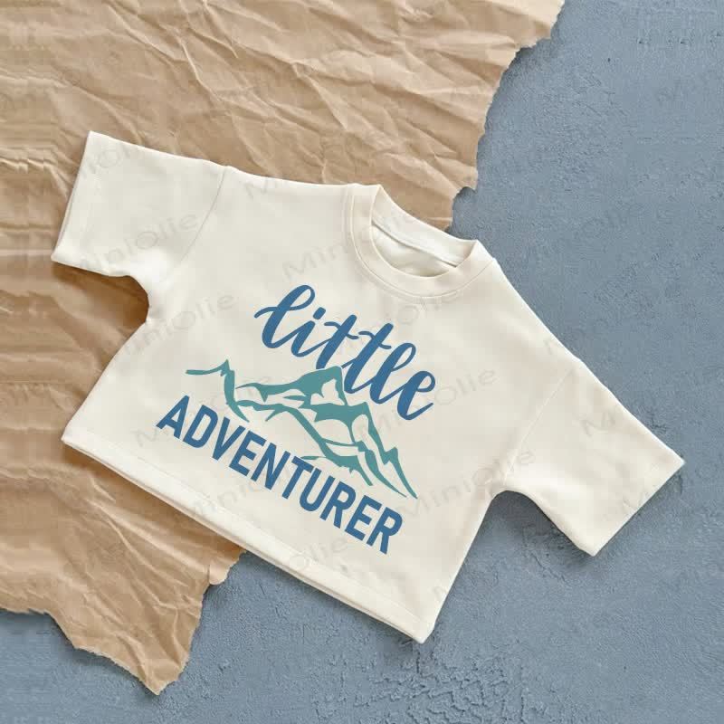 LITTLE ADVENTURERベビー サマー カジュアル Tシャツ - 白 - 2～3歳 - image 1