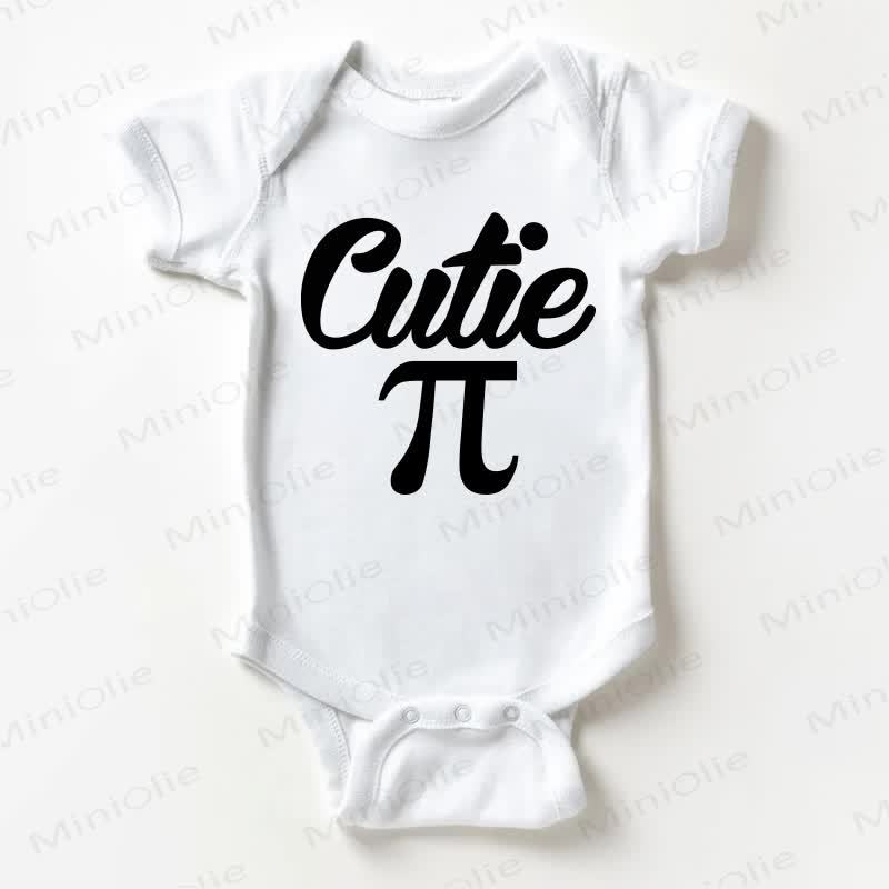 CUTIE π ベビーホワイトボディスーツ - 白 - 18～24ヶ月 - image 1