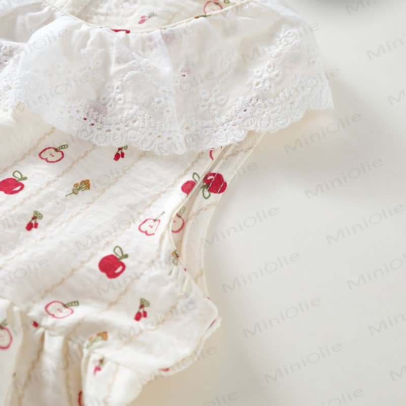 幼児用花柄タンクトップとロングパンツの2ピースセット - image 5