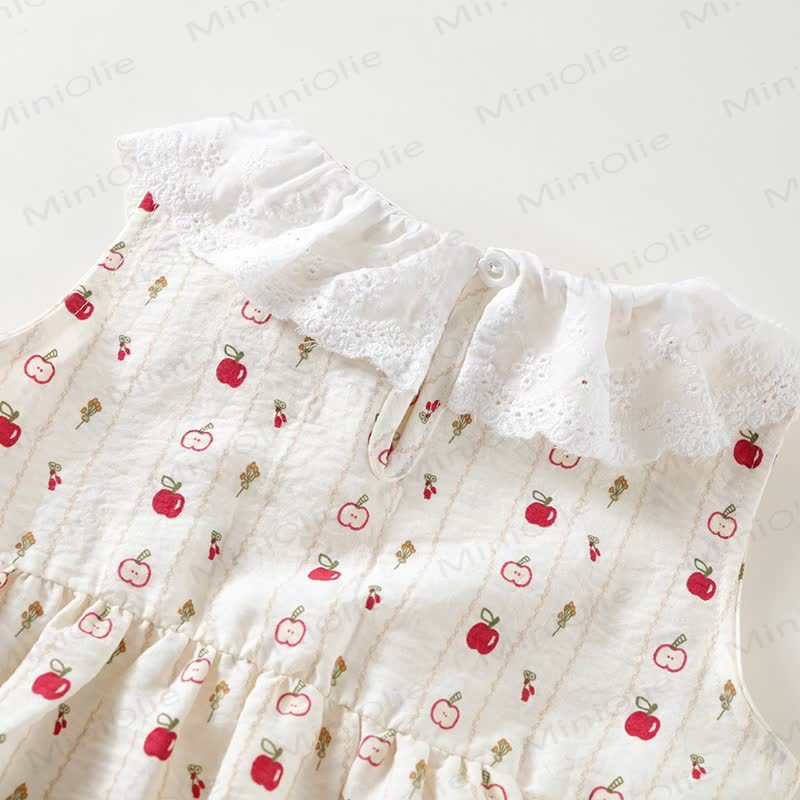 幼児用花柄タンクトップとロングパンツの2ピースセット - image 4