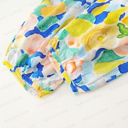 幼児用女の子用油絵花2点セット - image 7