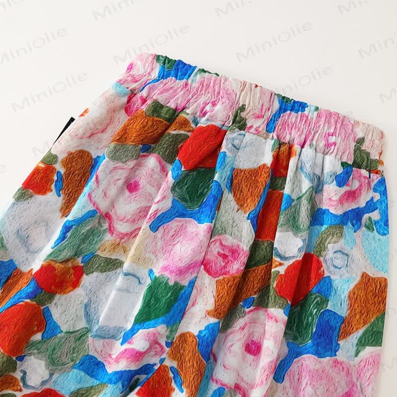 幼児用女の子用油絵花2点セット - image 13