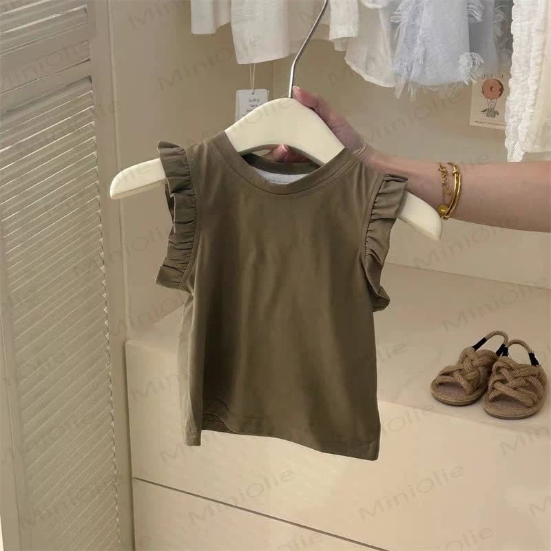 幼児用女の子用フリルタンクトップとDressセット - image 3