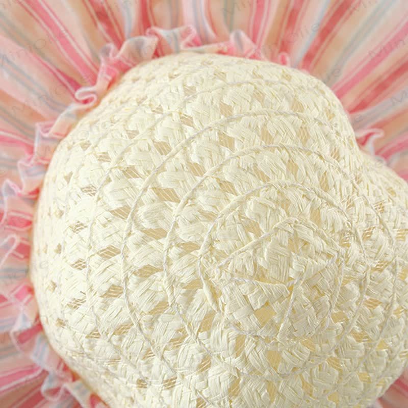 帽子付きベビー幼児用ストライプDress - image 16