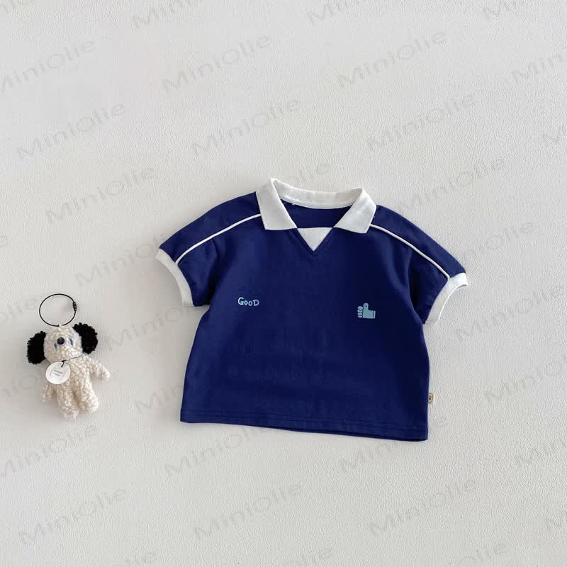 GOODベビー幼児用シャツまたはショーツ - 青いシャツ - 4～5歳 - image 5