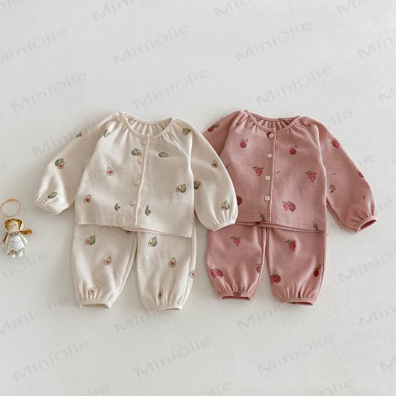 ベビー幼児用アボカド/ザクロワッフルセット - image 4