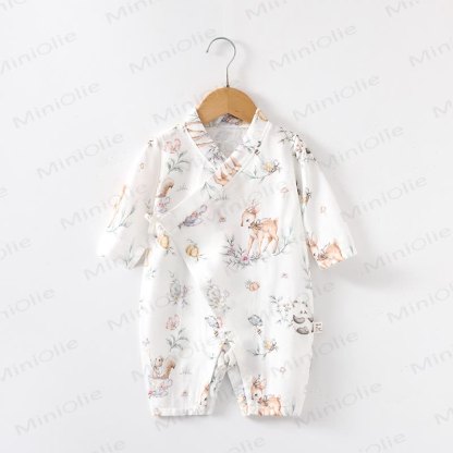 ベビーアニマルバニー着物ロンパース - パンダ - 18～24ヶ月 - image 4