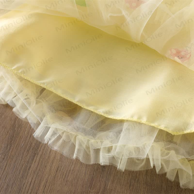 幼児用女の子用マッシュルームメッシュDress - image 6