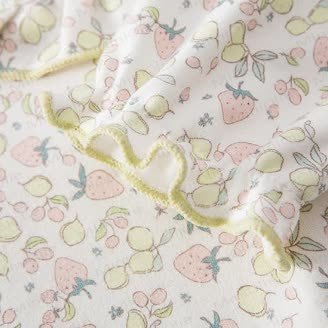 ベビーストロベリーフラワーロンパース - image 5