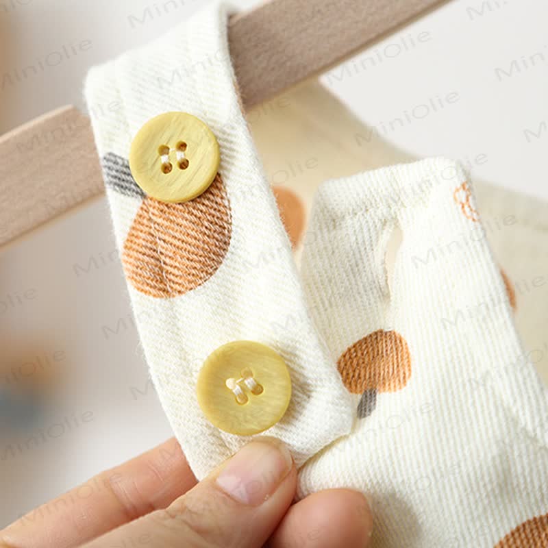 ベビー幼児用マッシュルームポケットオーバーオール - image 3