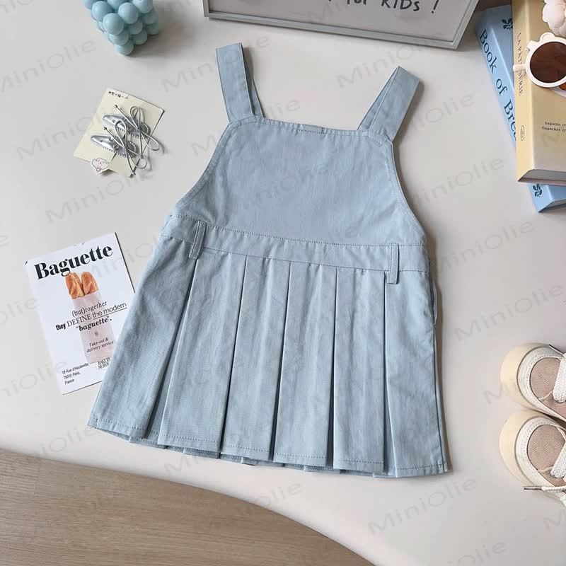 幼児用ホワイトTシャツとベアストラップDress - image 12