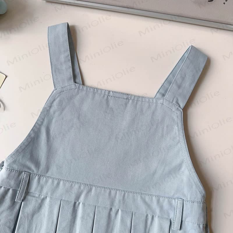 幼児用ホワイトTシャツとベアストラップDress - image 15