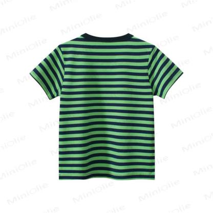 幼児用男の子用ストライプTシャツ - image 4