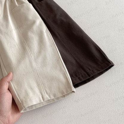 幼児用無地ポケットパンツ - image 6