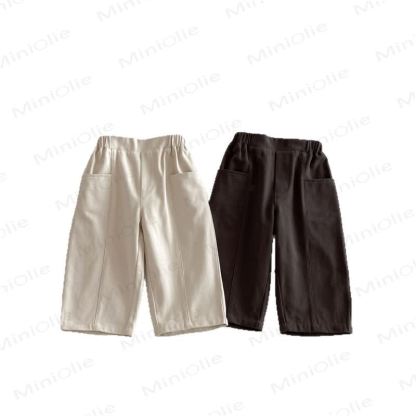 幼児用無地ポケットパンツ - image 8