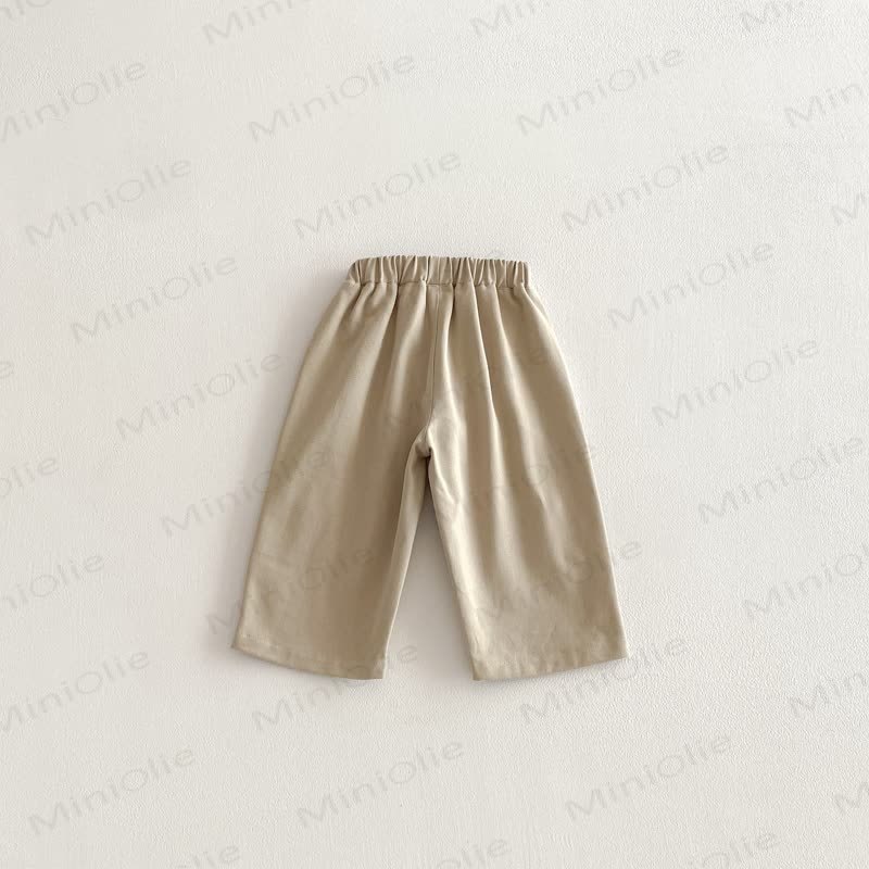 幼児用無地ルーズパンツ - image 7