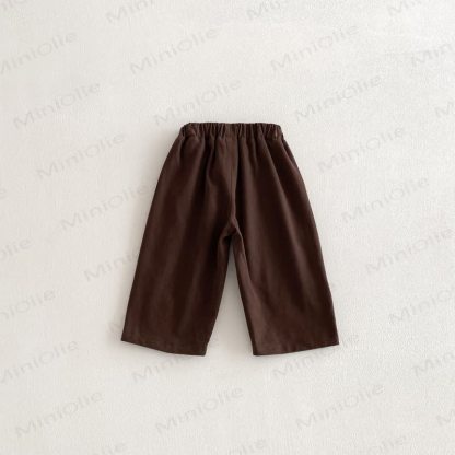 幼児用無地ルーズパンツ - image 9