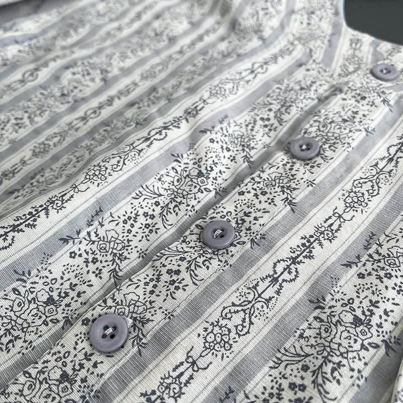 幼児用花柄シャツ＆パンツセット - image 6