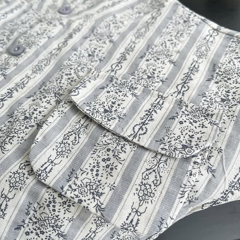 幼児用花柄シャツ＆パンツセット - image 5