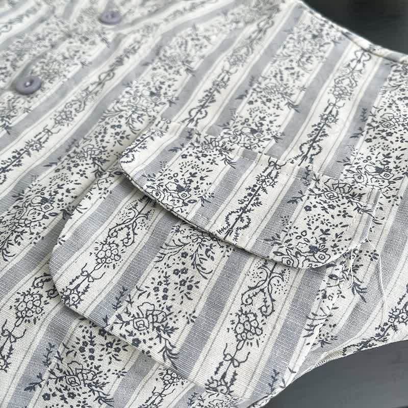 幼児用花柄シャツ＆パンツセット - image 5