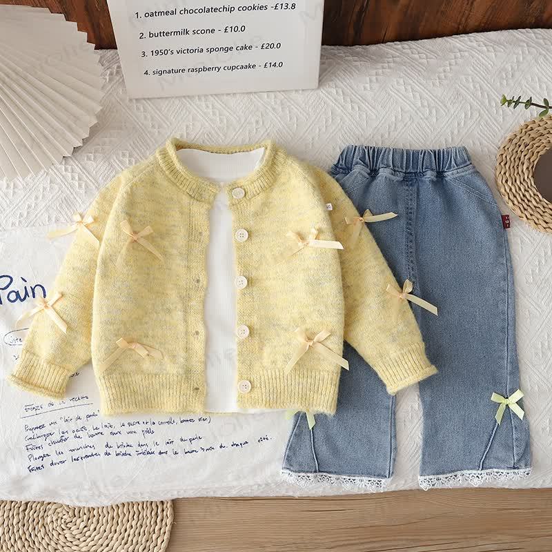 幼児用Tシャツ、カーディガン、パンツの3点セット - image 19