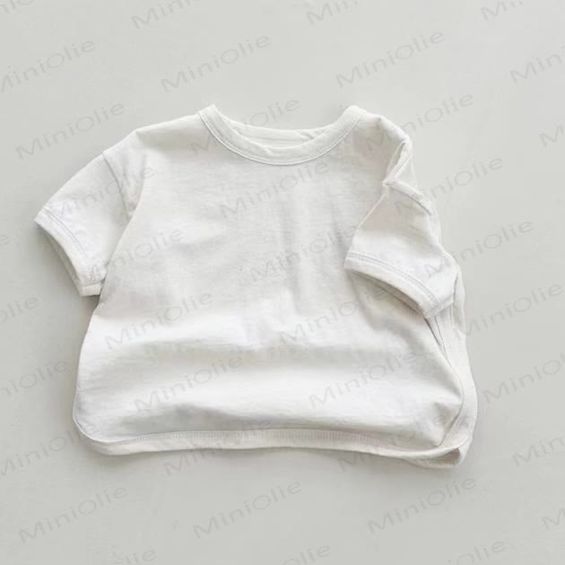 赤ちゃんの名前を大きな文字でカスタマイズした白いTシャツ - 白 - 18～24ヶ月 - image 2