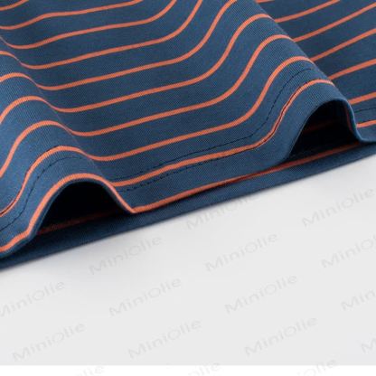 幼児用ストライプ柄クルーネックTシャツ - image 6