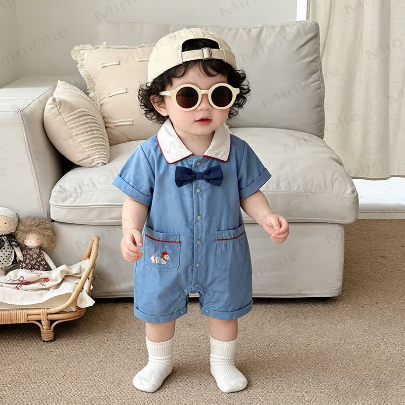 ベビーセーラーリボンロンパース - image 2