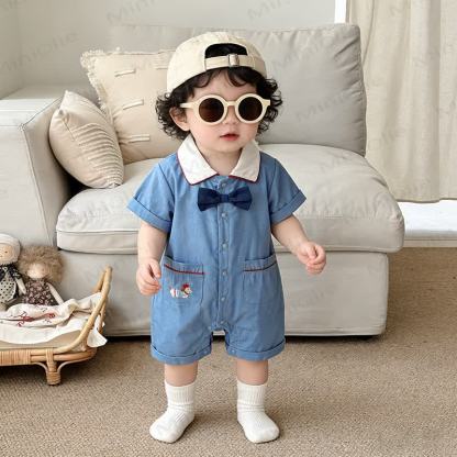 ベビーセーラーリボンロンパース - image 2