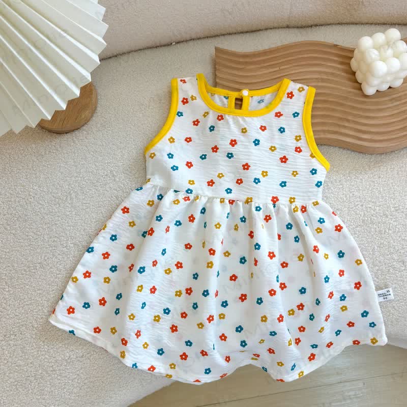 ベビー・幼児用 女の子 ハート/花柄サマードレス - マルチカラー - 8-9T - image 6